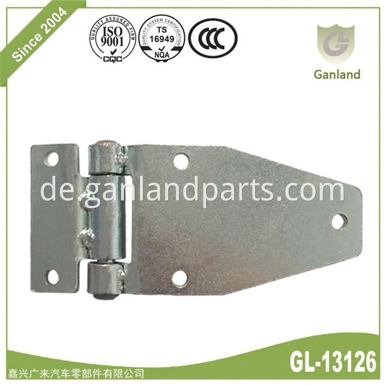 Trailer Flat Blade Side Board Zinc Plate Hinge